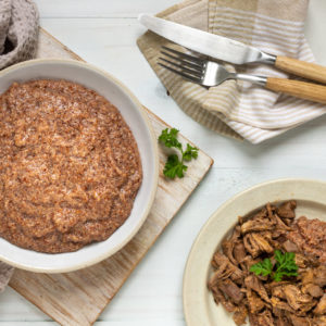 Coarse Mabele (Sorghum) Porridge